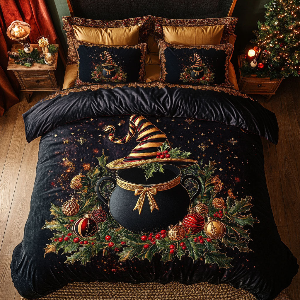 Snowy Witch Cauldron WN1408100CL Duvet Cover Set