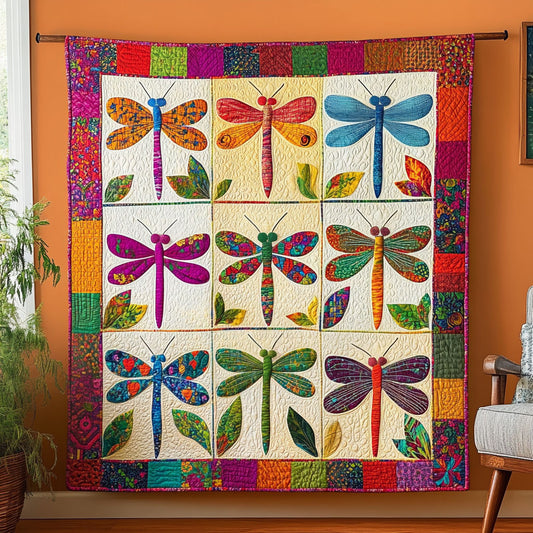 Vibrant Dragonfly DH1609004CL Quilt