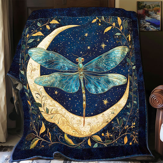 Celestial Moon Dragonfly WP2612003CL Quilt