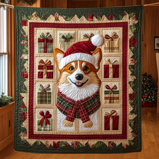 Golden Gift Corgi CW1109069CL Quilt