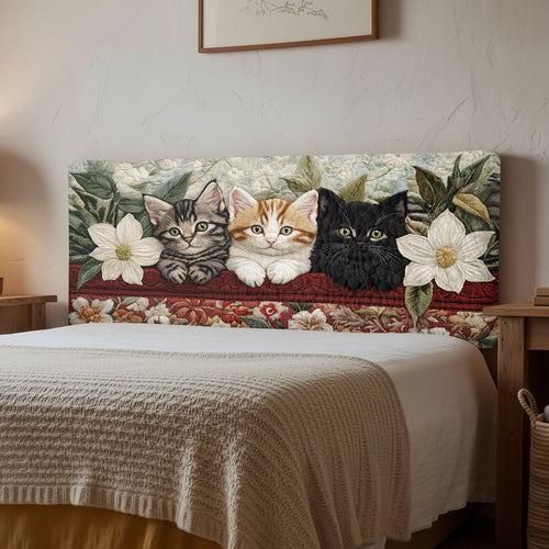 Flower Cat CW2512009CL Quilted Headboard Slipcover