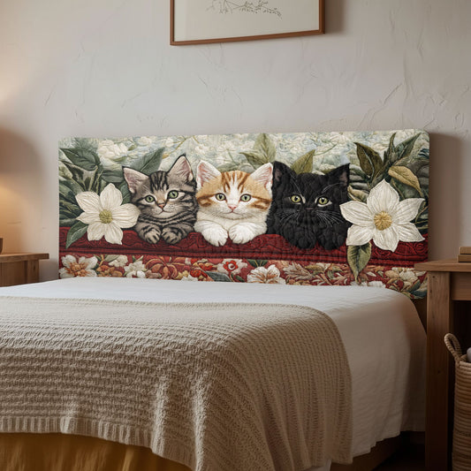 Flower Cat CW2512009CL Quilted Headboard Slipcover
