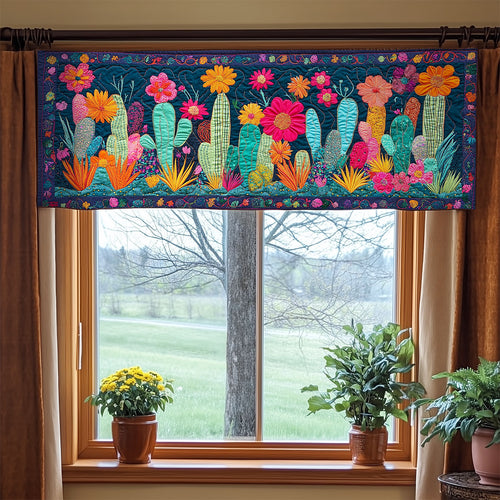 Vivid Desert WY1605049CL Quilted Valance