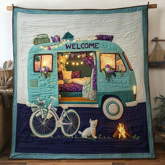Boho Retro Camper WN1504009CL Quilt