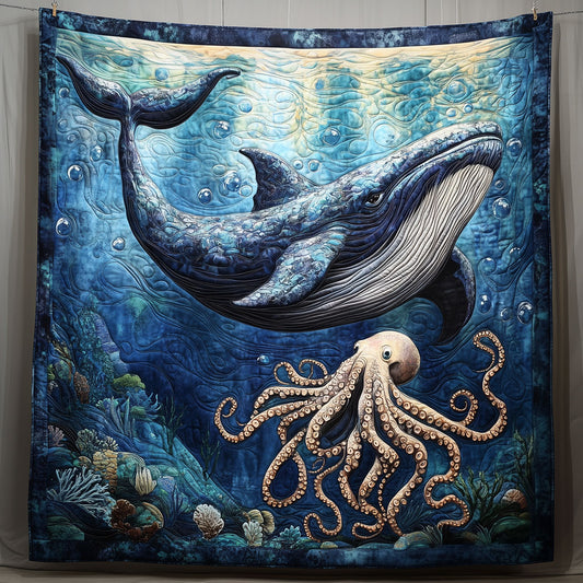 Whale And Octopus LT1809055CL Quilt