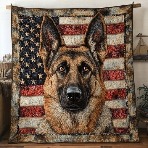 German Shepherd Duty WN1006041CL Quilt