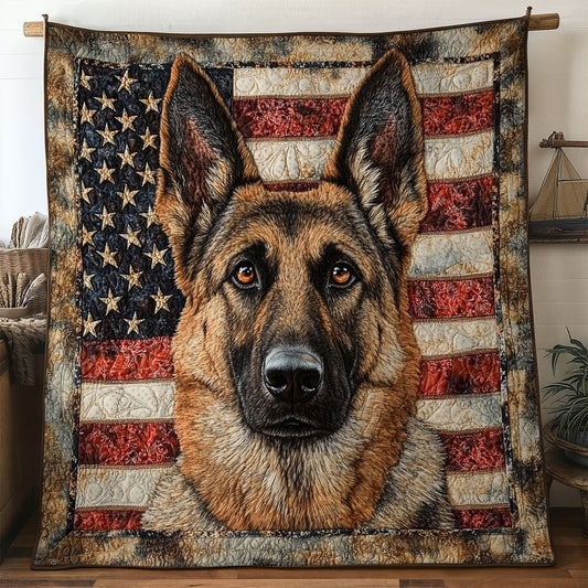 German Shepherd Duty WN1006041CL Quilt