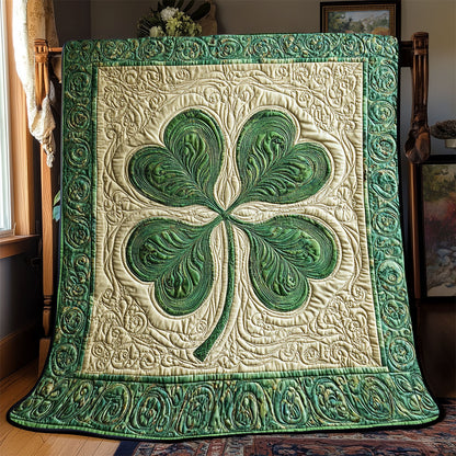 Irish Lucky Clover WX2702101CL Quilt