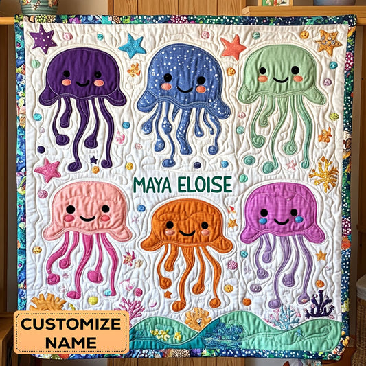 Jelly Joy Parade WY0108029CL Personalized Baby Quilt