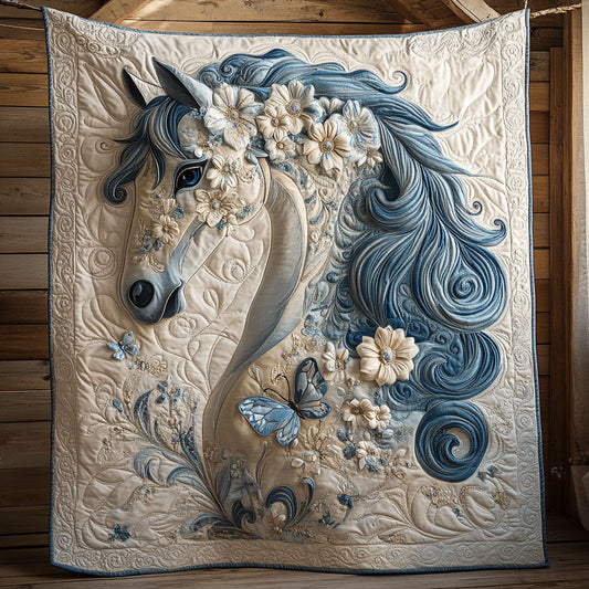 Blooming Horse CW1705195CL Quilt