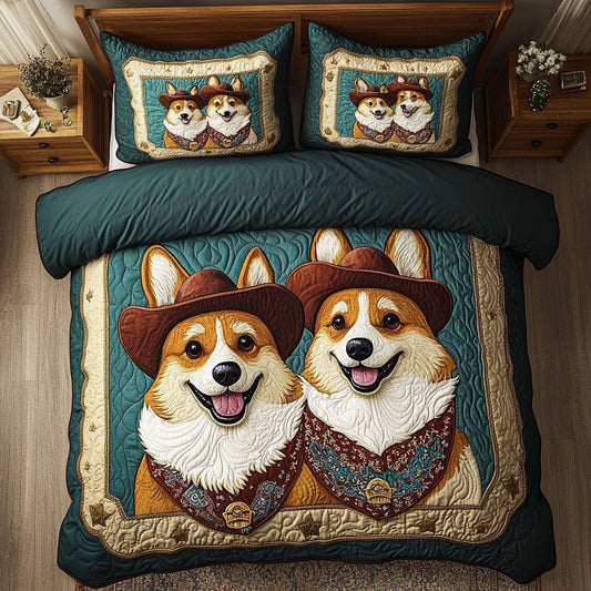 Howdy Paws WY0907053CL Duvet Cover Set