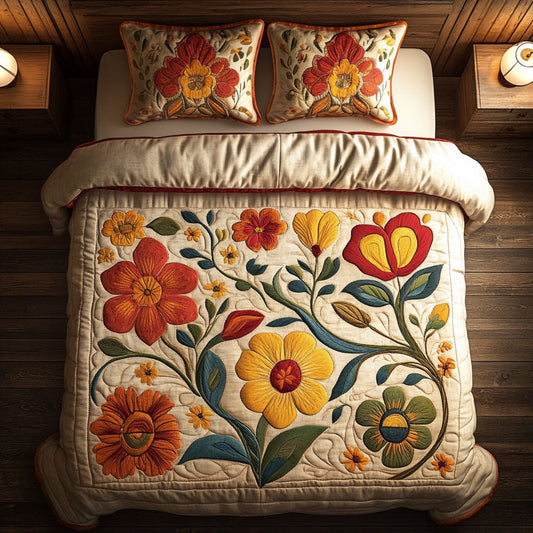 Botanical Blossom WJ1403035CL Duvet Cover Set