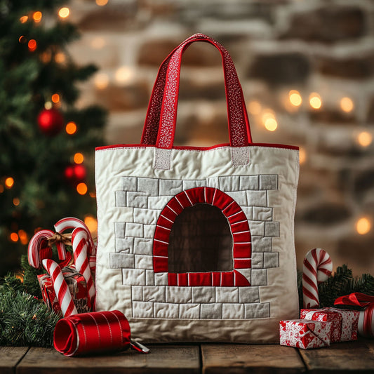 Yuletide Drop WN0110066CL Quilted Tote Bag