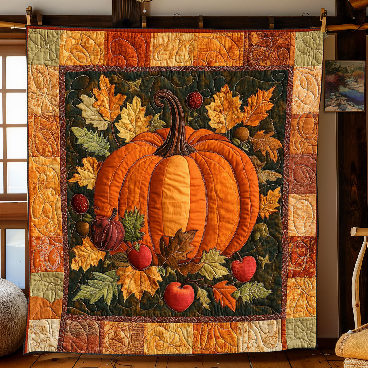 Fall Feast WJ0909004CL Quilt