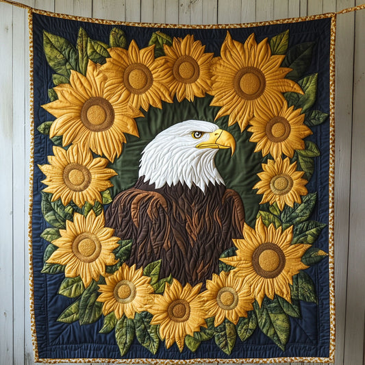 Sunflower Eagle DH1609015CL Quilt