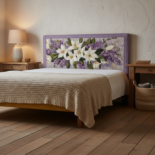 Lily Garden XR0512009CL Quilted Headboard Slipcover