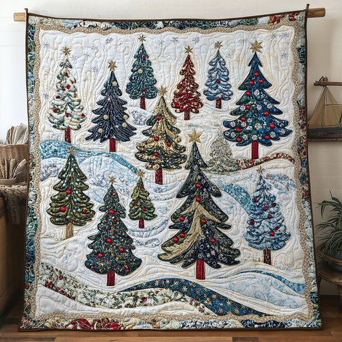 Christmas Tree Trio WN0707035CL Quilt