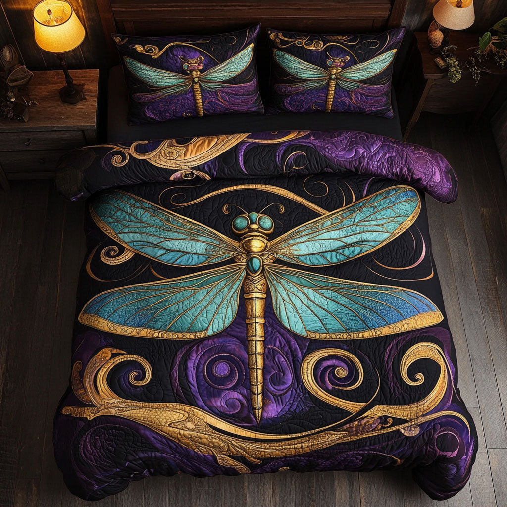 Royal Teal Butterfly WY2402039CL Duvet Cover Set