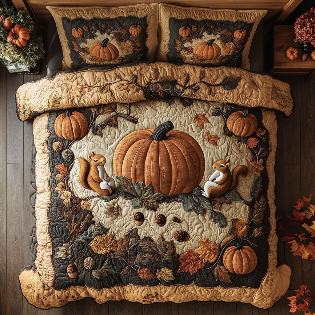 Harvest Acorns CP2708035CL Duvet Cover Set