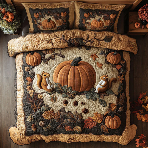 Harvest Acorns CP2708035CL Duvet Cover Set