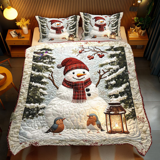 Snowman Cardinal WP2211026CL Duvet Cover Set