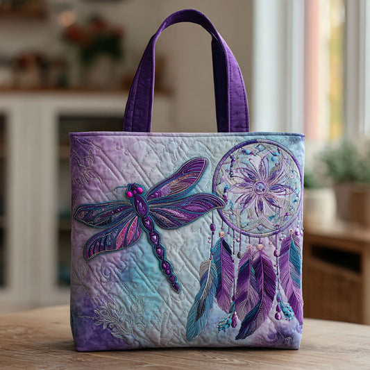 Enchanted Dream Wings CW0210008CL Quilted Tote Bag