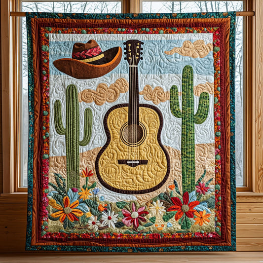 Desert Guitar Dream CW2708050CL Quilt