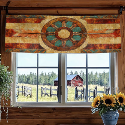 Native Sun Path WN1407098CL Quilted Valance