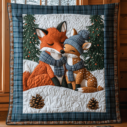 Fox And Deer CP2006012CL Quilt
