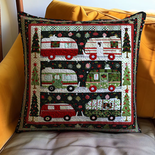 Christmas Camper Van WJ2310029CL Quilt Pillow Case