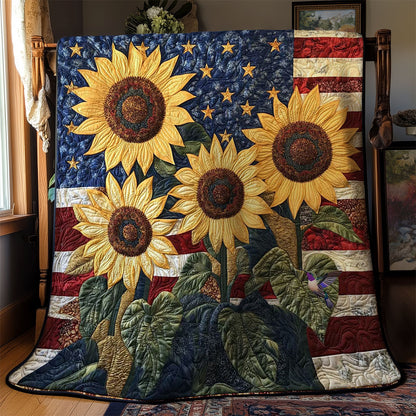 Liberty Sunflowers WN1211088CL Quilt