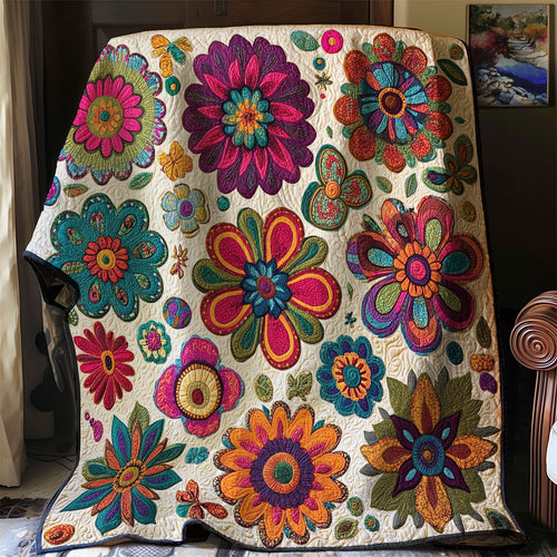 Botanical Blossom WJ1703002CL Quilt