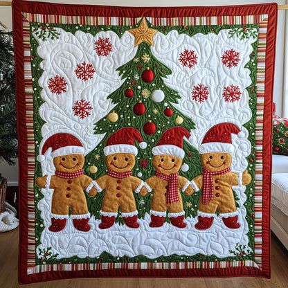 Festive Gingerbread LT1811022CL Quilt