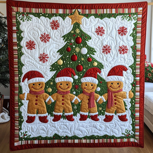 Festive Gingerbread LT1811022CL Quilt