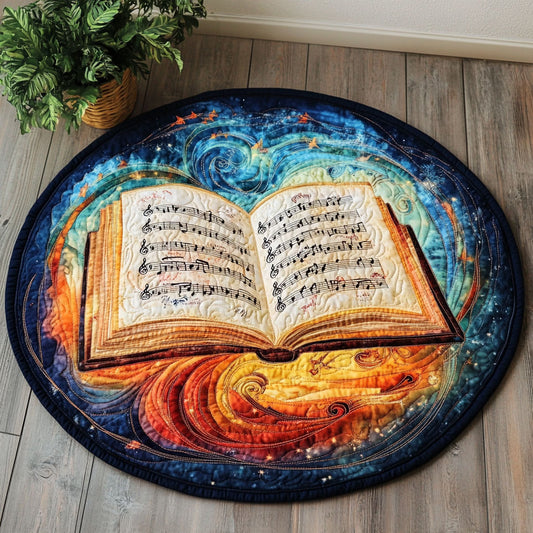 Magic Book CW2105314CL Quilted Round Mat