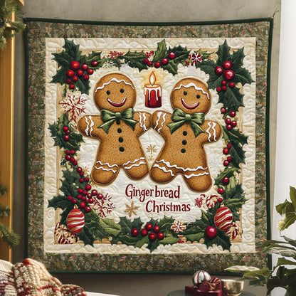 Christmas Hug Gingerbread WN0411011CL Quilt