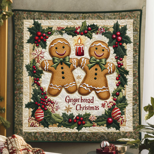 Christmas Hug Gingerbread WN0411011CL Quilt