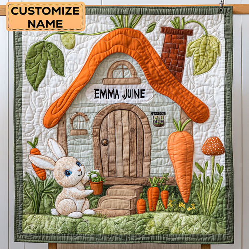 Carrot Cottage WY0108041CL Personalized Baby Quilt