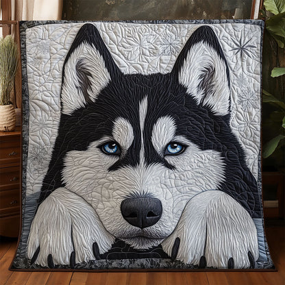 Winter Harmony Husky WX0507045CL Quilt