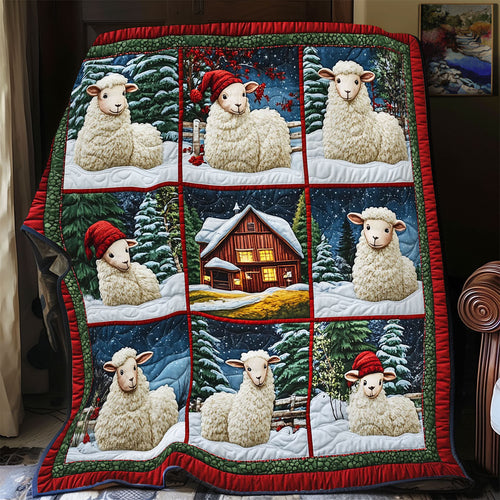 Frost Sheep CP1711039CL Quilt