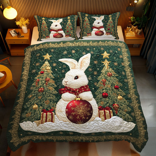 Christmas Rabbit WJ2611033CL Duvet Cover Set