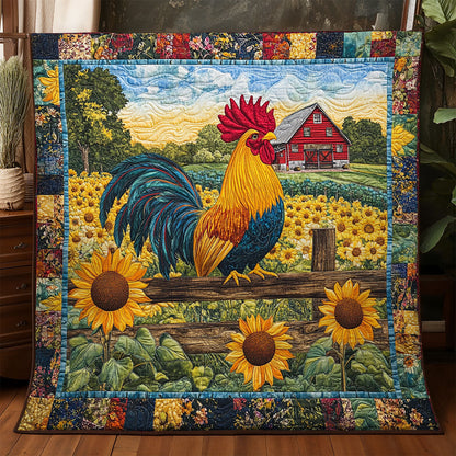 Morning Rooster WX0805026CL Quilt