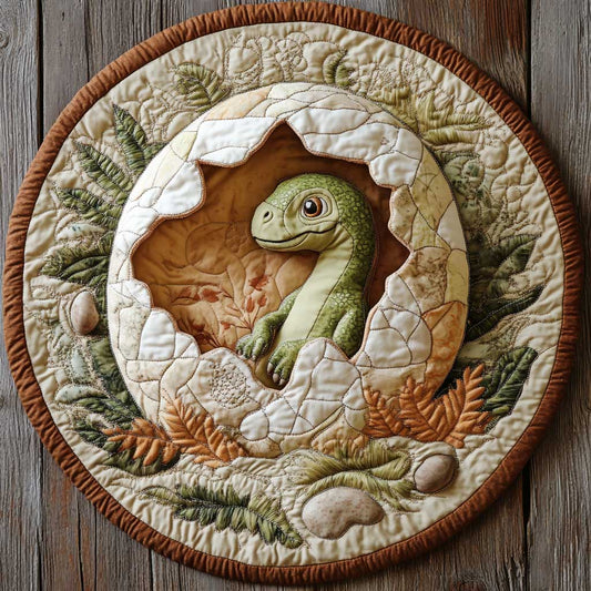 The First Moment CQ0905013CL Quilted Round Mat