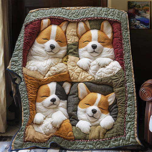 Corgi Snuggle CP0512102CL Quilt