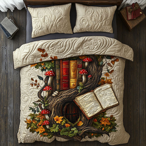Mushroom Book Dream CW0708039CL Duvet Cover Set
