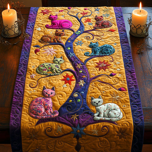 Color Cat CM0805039CL Quilted Table Runner