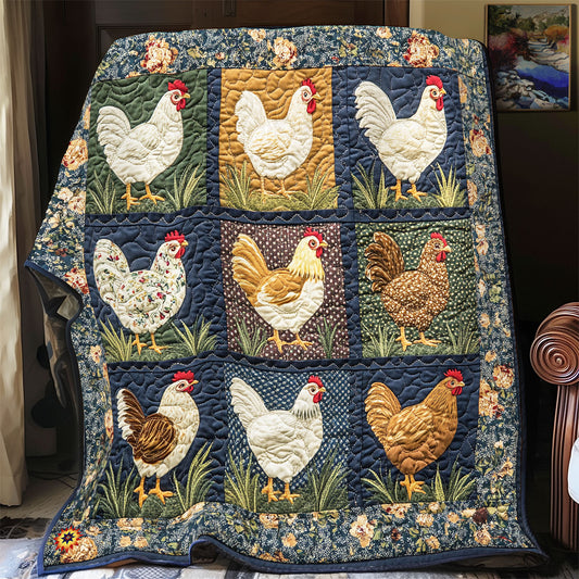 Graceful Chicken  WX2612037CL Quilt