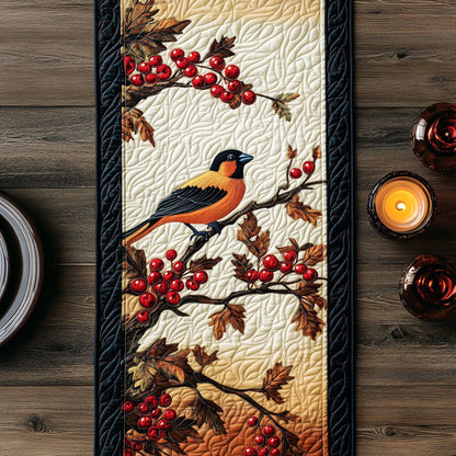 Autumn Oriole CW0507004CL  Quilted Table Runner