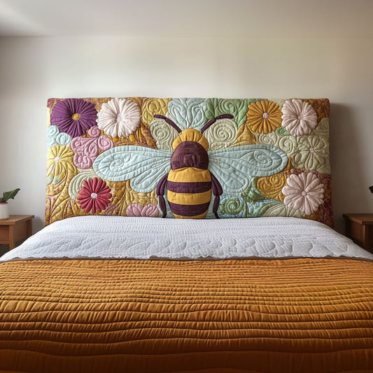 Blooming Bee QA2412009CL Quilted Headboard Slipcover