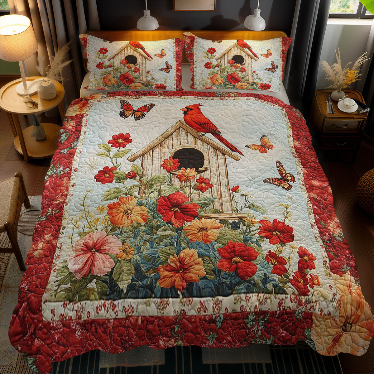 Heart Of Cardinal WN2102058CL Duvet Cover Set
